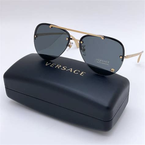 versace 2231 sunglasses|Versace VE2231 Aviator Sunglasses .